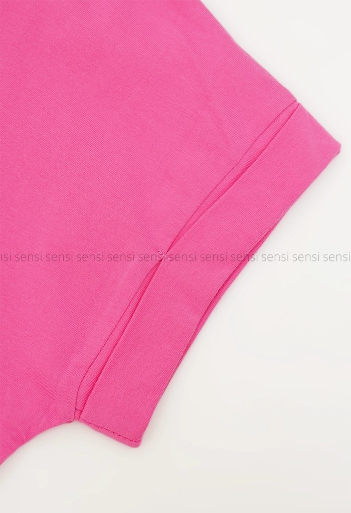 کراپ باکسی آستین دوبل کد1005429